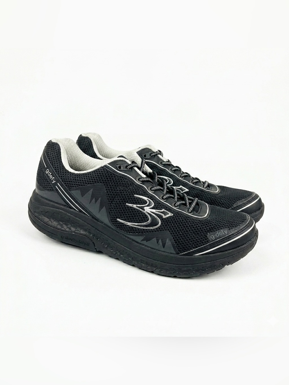 Gravity Defyer Shoes Womens Size 10 Black‎ VersoShock Walking Sneakers Comfort